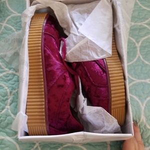 Brand new wine colored kicks